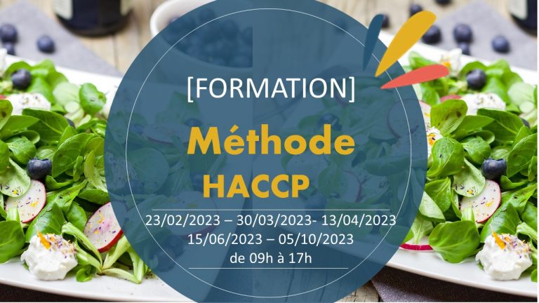 Visuel Formation - Méthode HACCP 2023